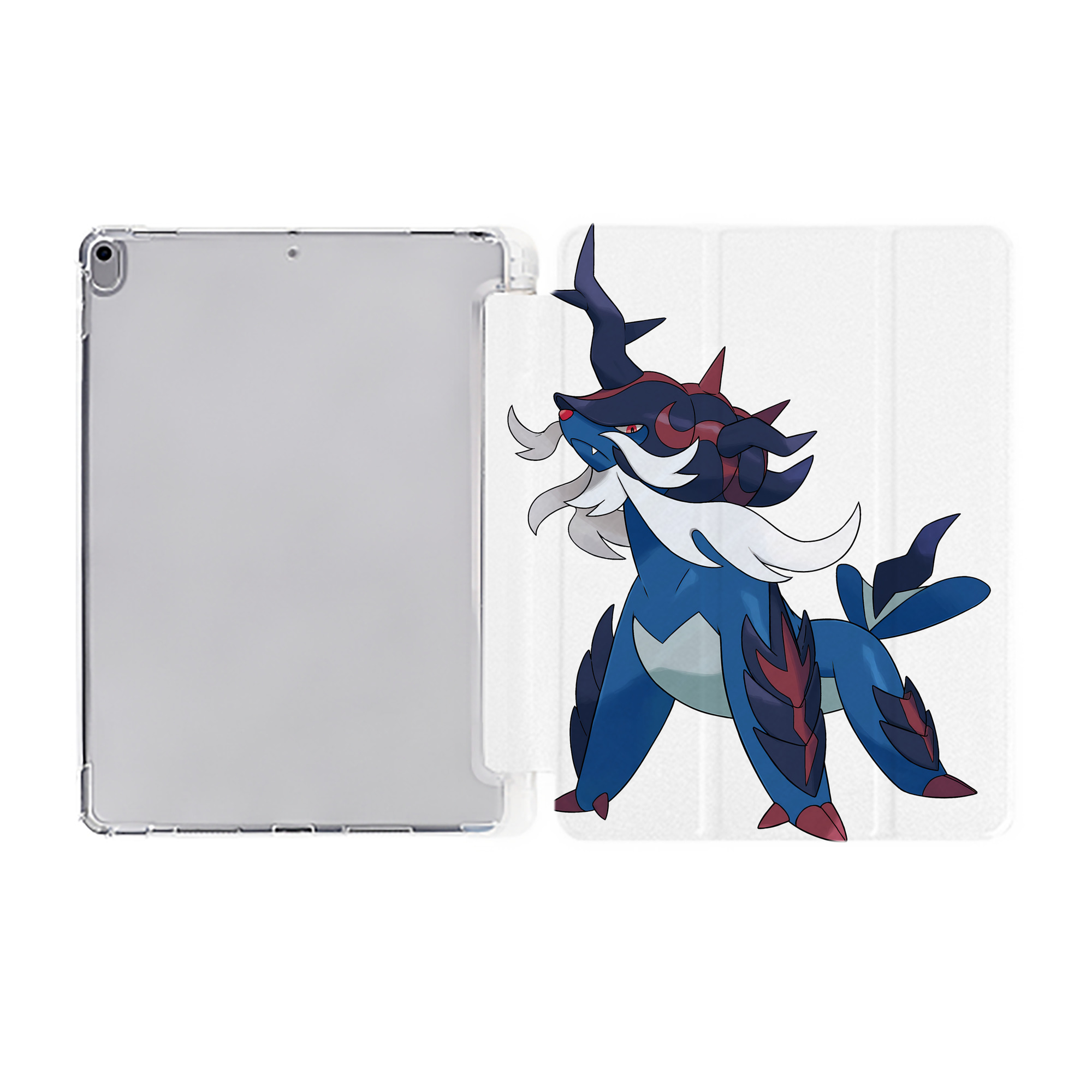 （画像用） ポケットモンスター Pokémon IPad ケース ペン収納付き 三つ折りスタンド PUレザー×シリコン 対応機種9.5/10.5/10.9インチ